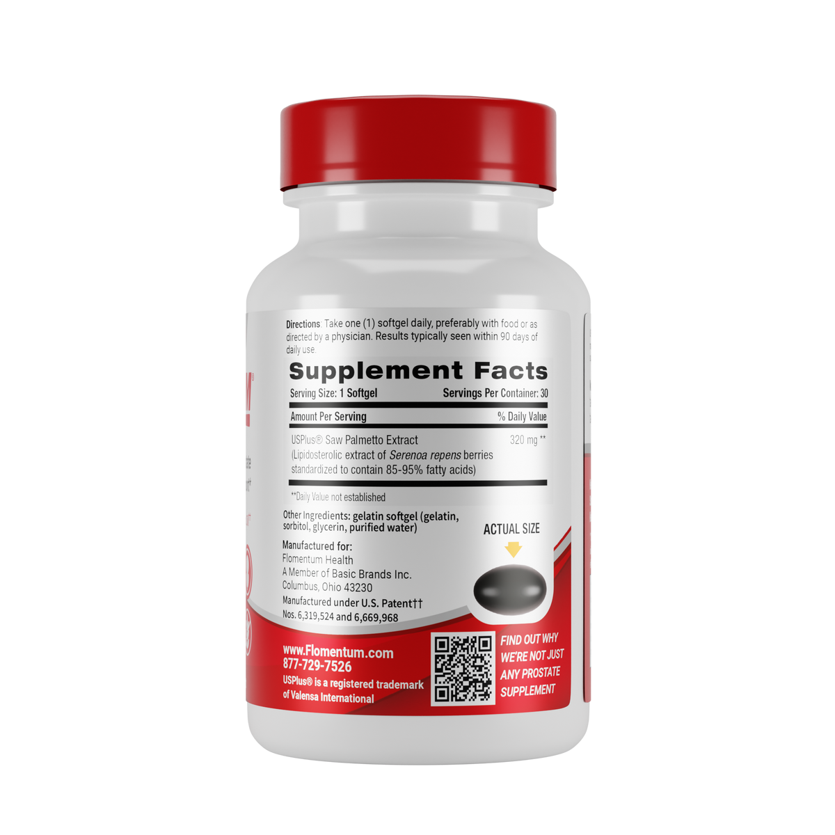 Back label of the product showcasing usage instructions, storage guidelines, warnings, and other information 