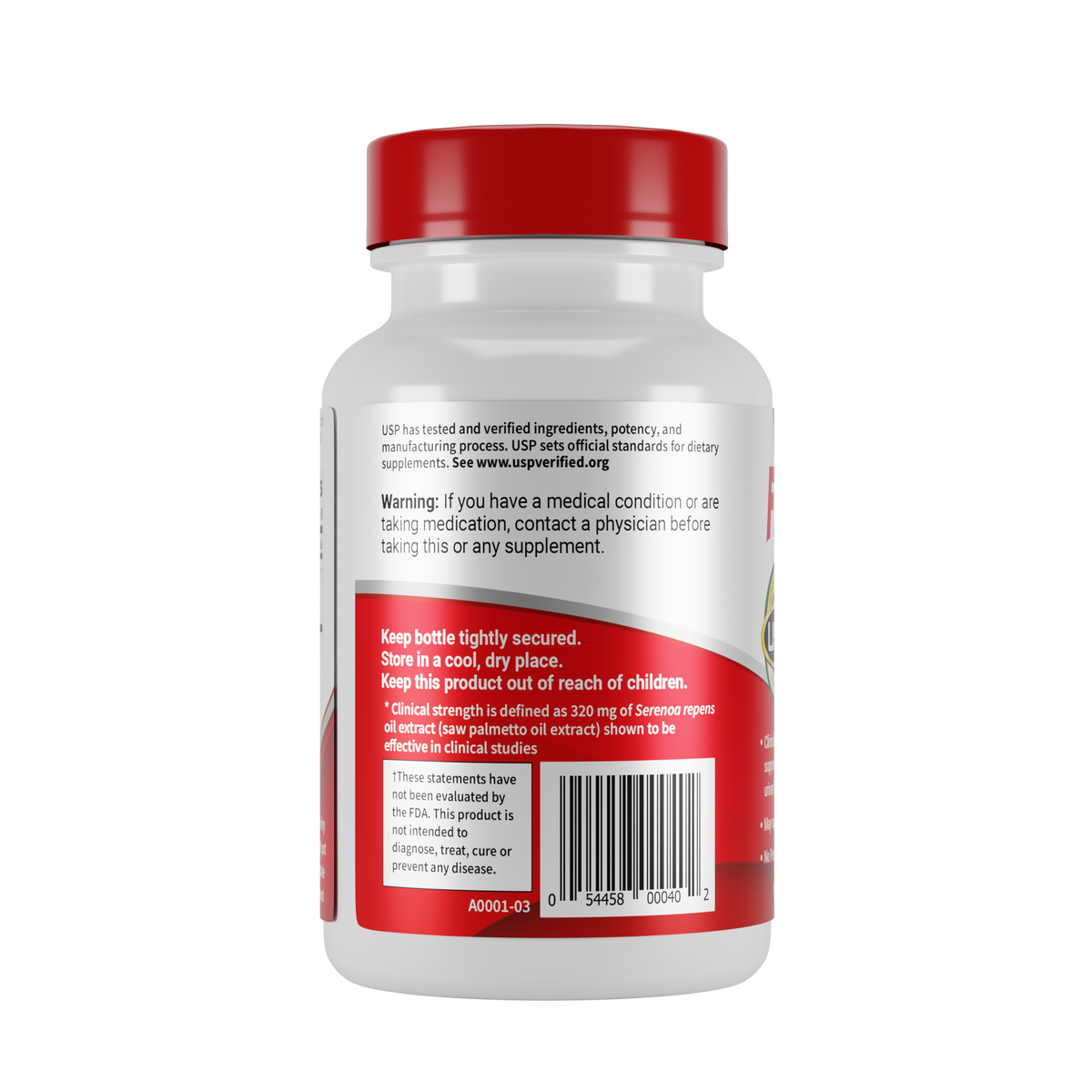 Back label of the product showcasing usage instructions, storage guidelines, warnings, and other information 