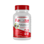 front side of the flomentum bottle 