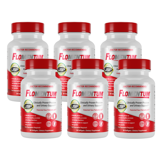 image of 6 flomentum bottle