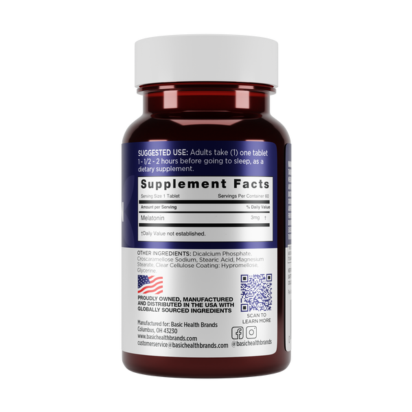 Basic Health Brands Melatonin